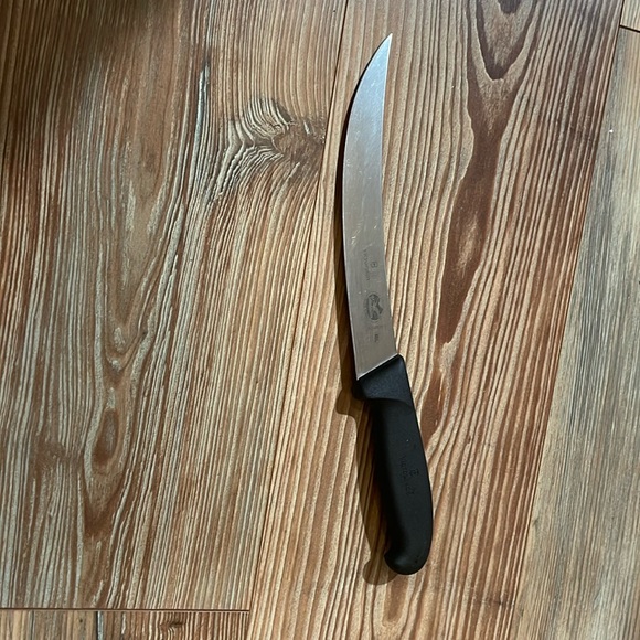 NEW Victorinox Swiss Steel  butcher knife 8 inch blade Cutlery 5.7203.20  40537 - Picture 3 of 7